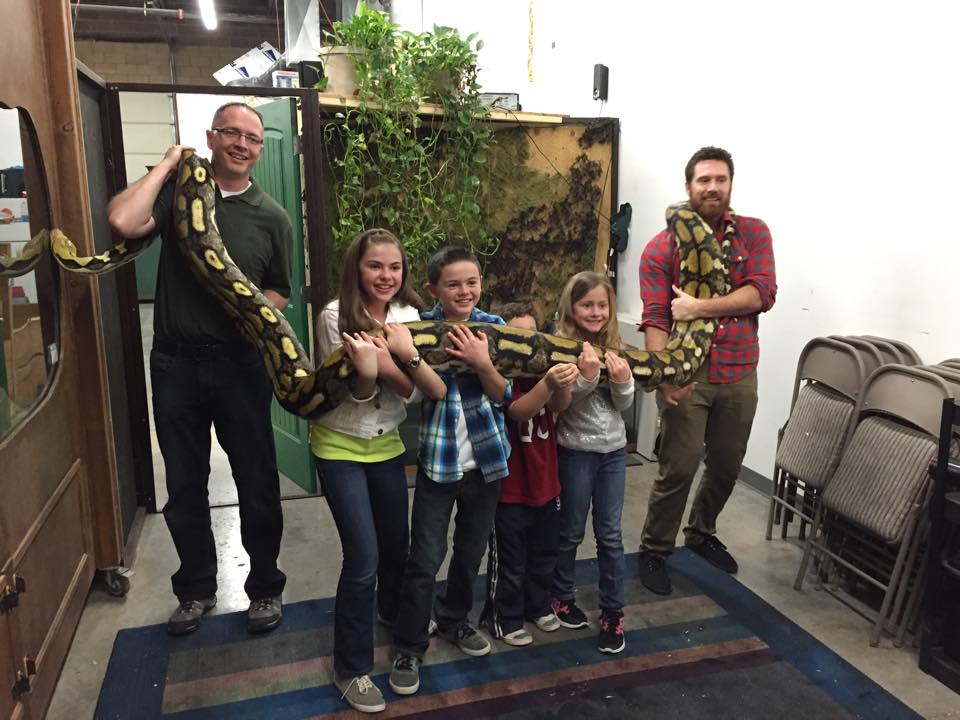 Jamison and Gavin visit Scales and Tails Utah